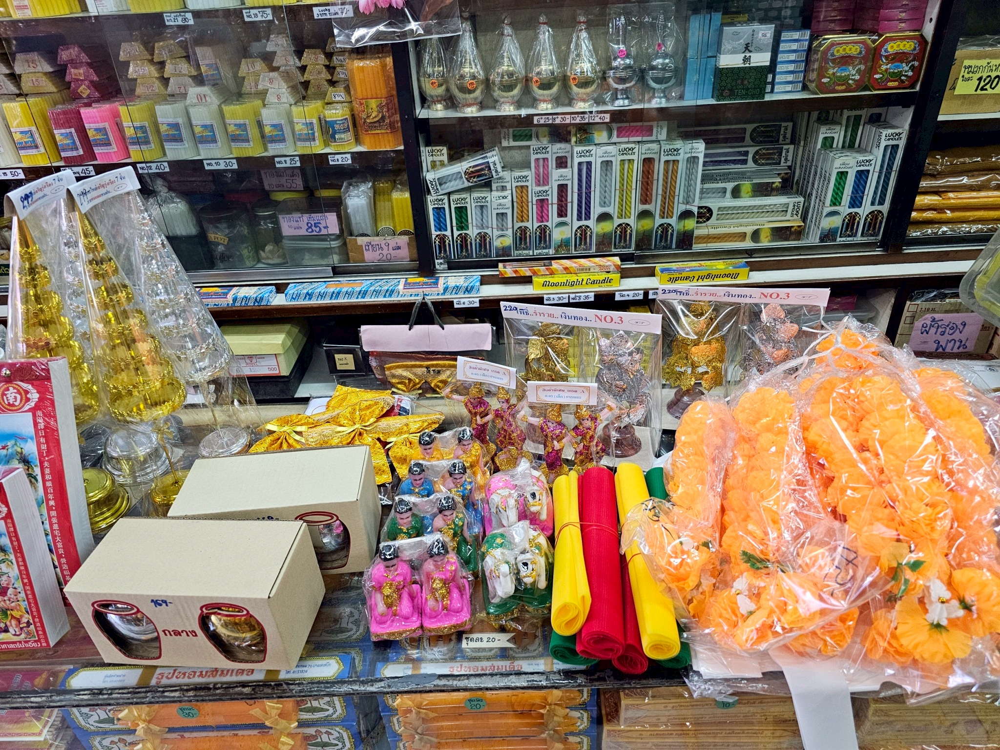 สินค้าในร้าน เครื่องบูชา